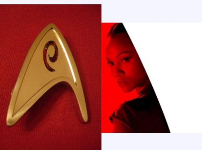 STAR TREK значок инженерной службы Звездного флота