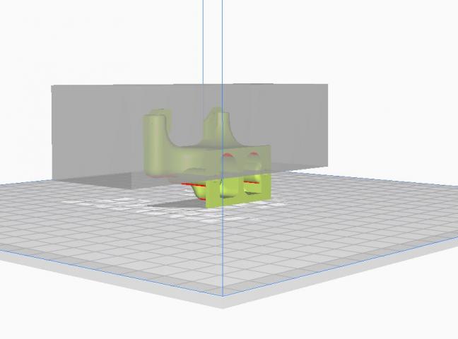 Cover, охлаждение радиатора экструдера Ender 3 с предусмотренными местами для установки стандартного охлаждения и креплением для BL Touch (3D Touch)