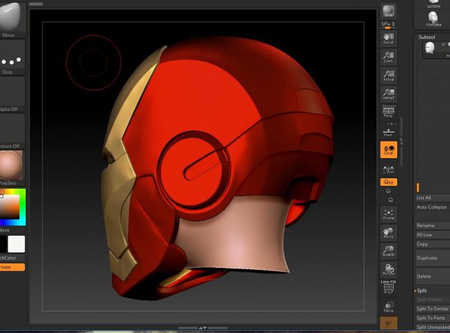 Шлем железного человека для 3д печати 3д модель в Почти идеальном качестве для 3д печати