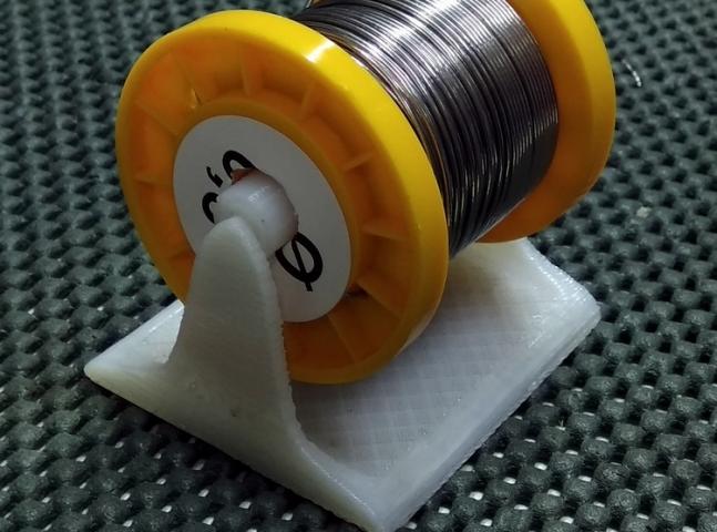 3d модель Подставка для катушки припоя для 3d принтера - скачать ...