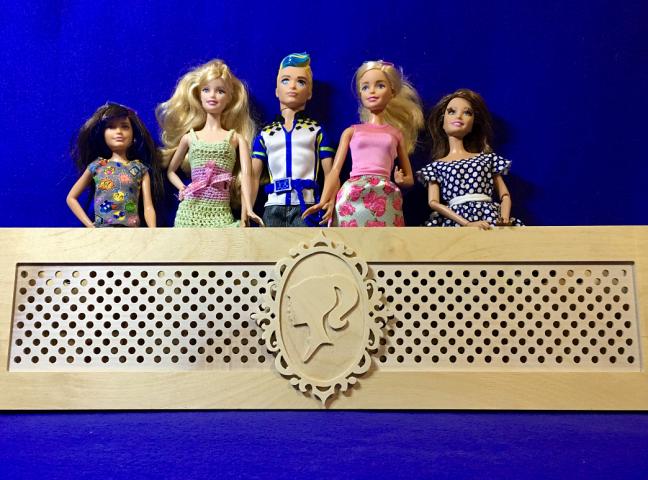 Полка для кукол barbie