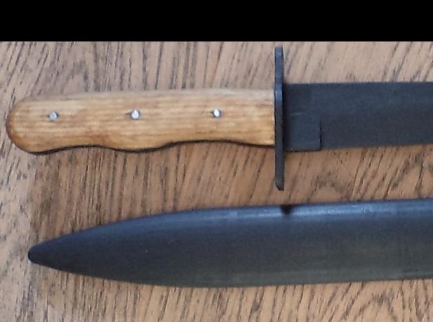 Немецкий боевой траншейный нож