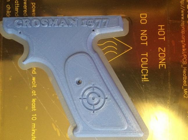 Накладки на рукоять для пневматического пистолета CROSMAN 1377