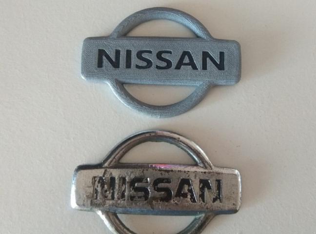 Как нарисовать значок nissan