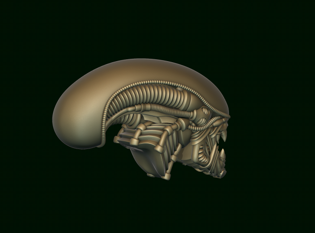 Чужой голова Alien head Голова чужого