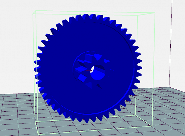 Шестерни в freecad