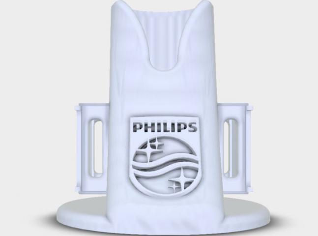 Philips OneBlade Стакан с держателями насадок и зарядкой.