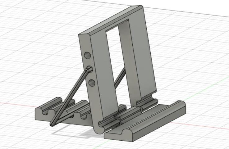 Модель подставки для телефона файл для 3d принтера