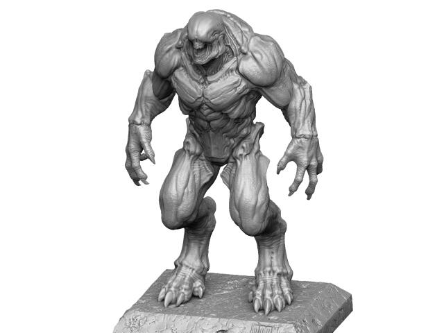 Рыцарь Ада из игры Дум. Hell Knight DOOM stl