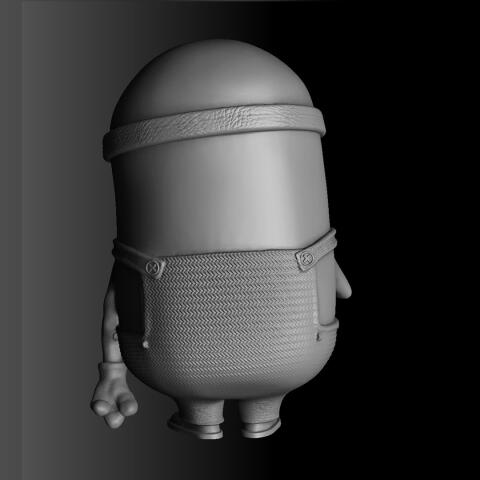 Миньон Карл. Для 3D печати. STL, ZTL, OBJ.