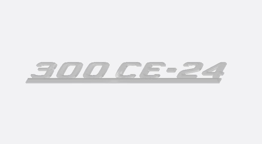 Шилдик для Mercedes-Benz 300ce-24