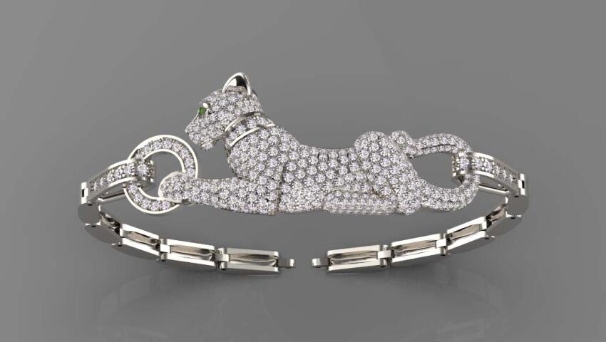 браслет Cartier пантера panther 04