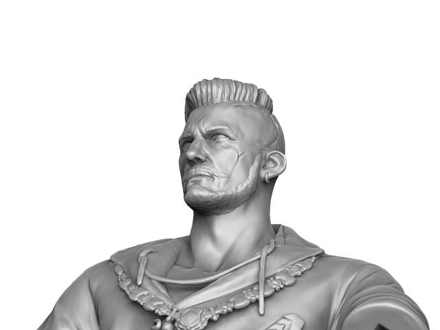 Ольгерд фон Эверек (ориг. Olgierd von Everec) для 3д печати. stl simple