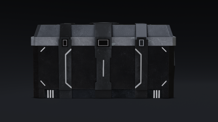 Case Hard Surface Low Poly