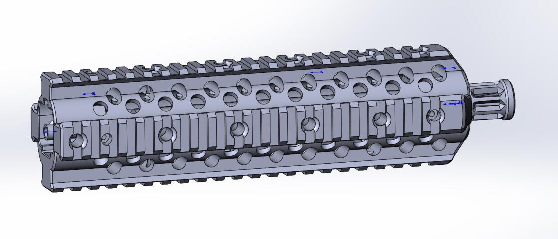 Удлинитель цевья для Cyma M4 PJ ABS (CM501)