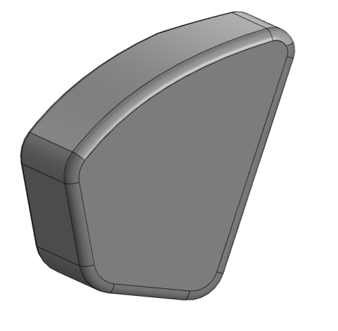 Компактные Кофры для Honda VRX 400 Ш*В*Г 280*266*140