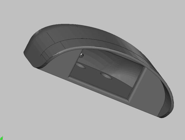 3D модель Корпус для авто. кнопка автоматического света в АВТО