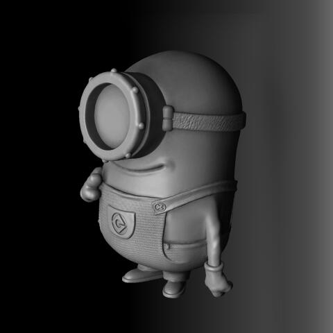 Миньон Карл. Для 3D печати. STL, ZTL, OBJ.