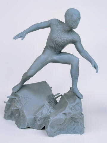 Человек-паук Тоби Магуайр. STL Файл, 3D Цифровая печать, STL Файл для 3D-принтеров, Персонажи фильмов, Игры, Рисунки.