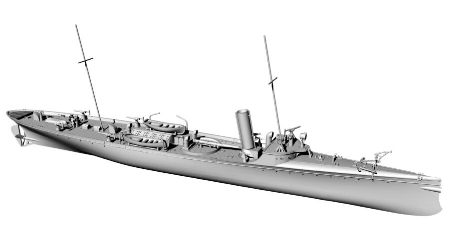 минный  крейсер Всадник 1/350