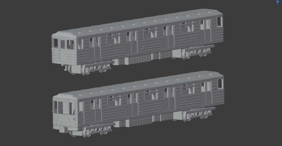 Вагоны метро 81-714 и 81-717