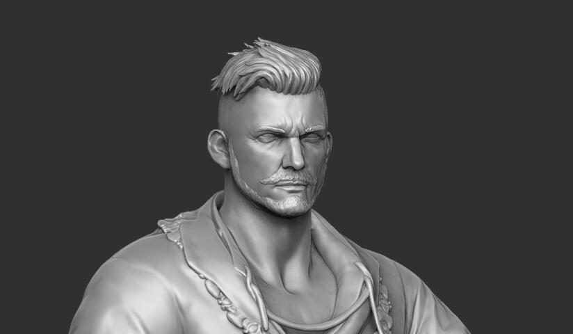 Ольгерд фон Эверек (ориг. Olgierd von Everec) для 3д печати. stl simple