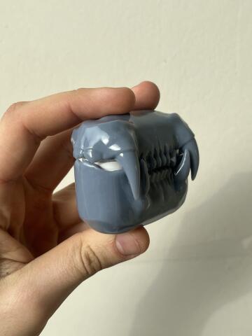 Case airpods pro 1/2 opium tiger jaw