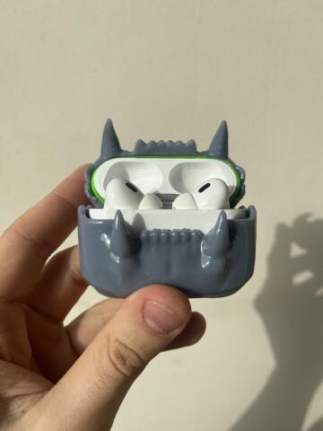 Case airpods pro 1/2 opium tiger jaw