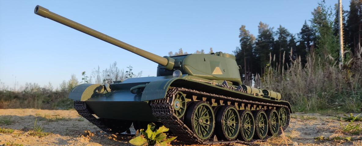 Т-44 в масштабе 1/10