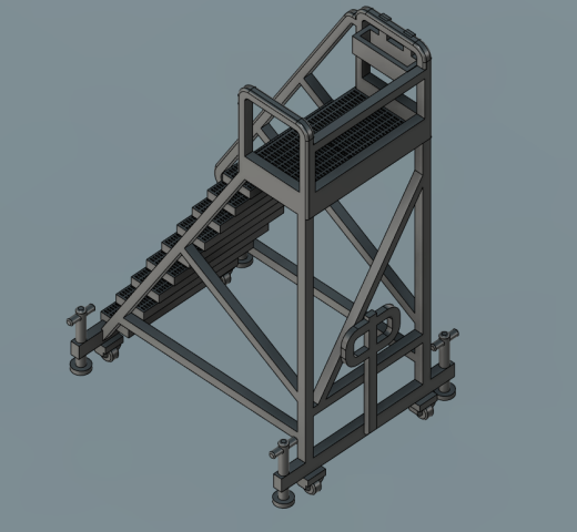 Стремянка авиационная 1/144