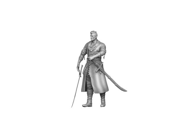 Ольгерд фон Эверек (ориг. Olgierd von Everec) для 3д печати. stl simple