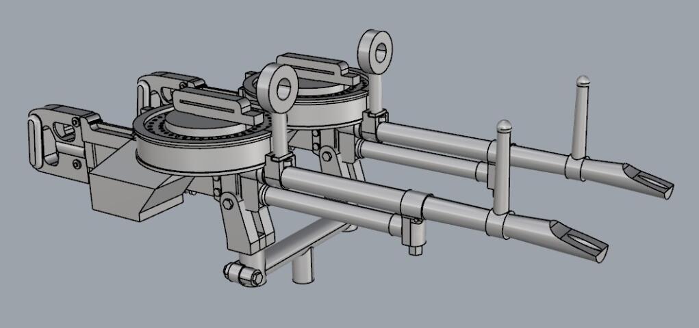 Виккерс .303 Mk1  1:72 спаренная установка