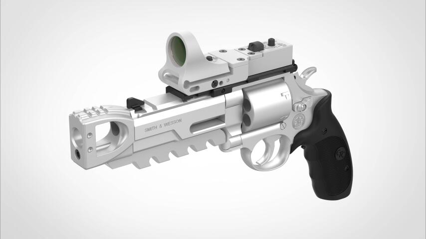 Модифицированный Smith & Wesson Perfomance Center model 629 из фильма хХх