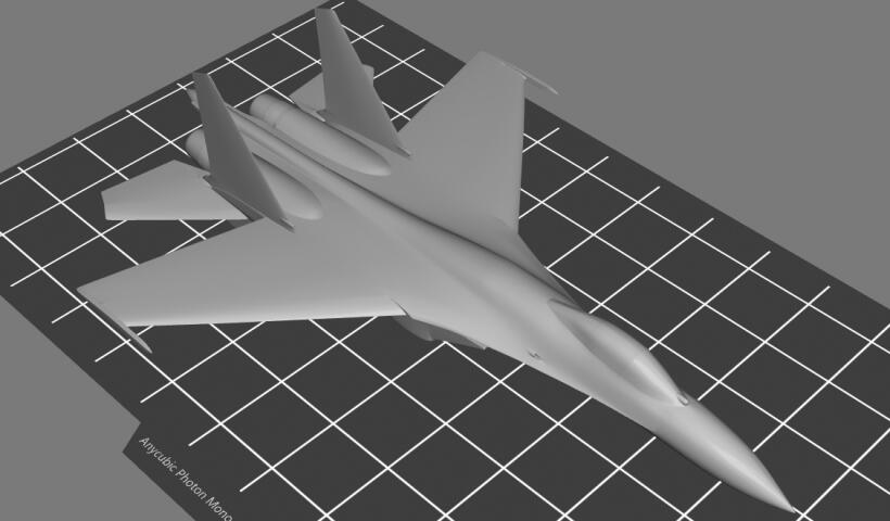 Продажа 3D-модели "Су-27"