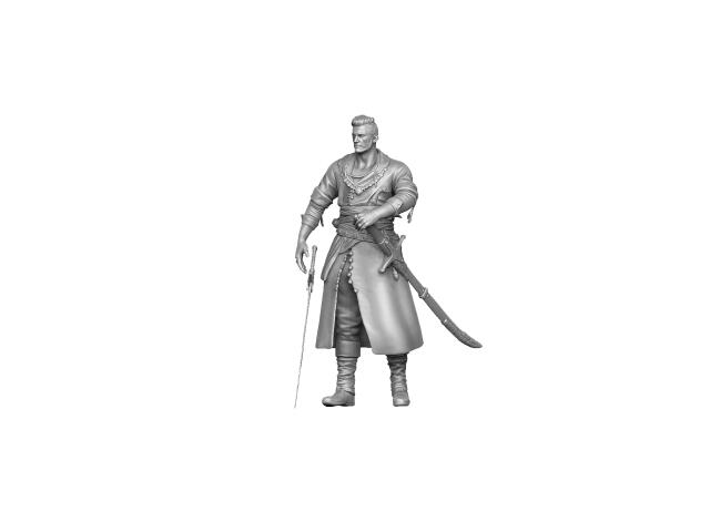 Ольгерд фон Эверек (ориг. Olgierd von Everec) для 3д печати. stl simple