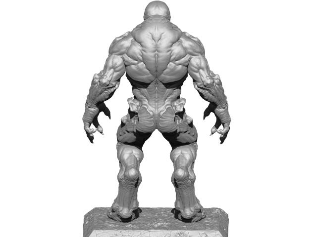 Рыцарь Ада из игры Дум. Hell Knight DOOM stl