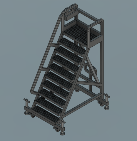 Стремянка авиационная 1/144