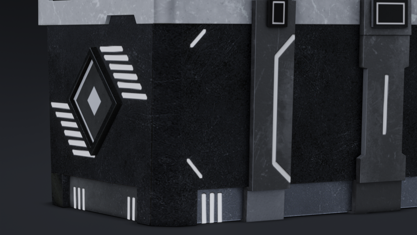 Case Hard Surface Low Poly