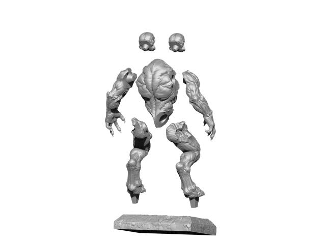 Рыцарь Ада из игры Дум. Hell Knight DOOM stl