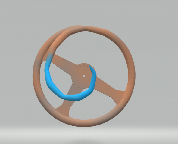 Артефакт Измененный штурвал из игры S.T.A.L.K.E.R. / Artifact Wheel from S.T.A.L.K.E.R.