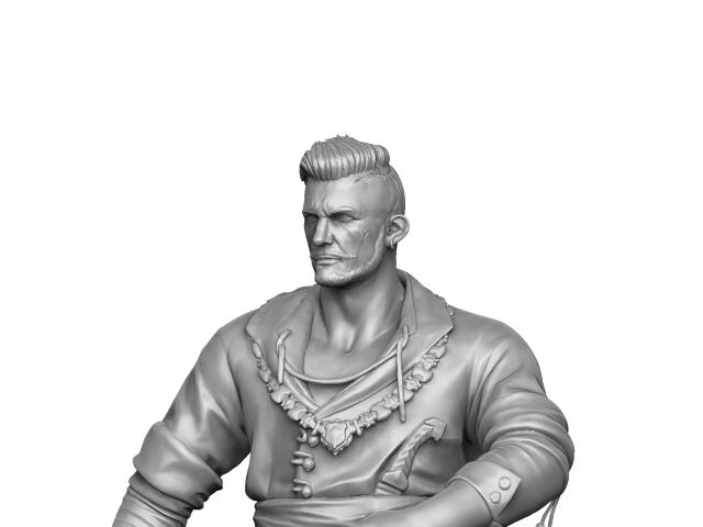 Ольгерд фон Эверек (ориг. Olgierd von Everec) для 3д печати. stl simple