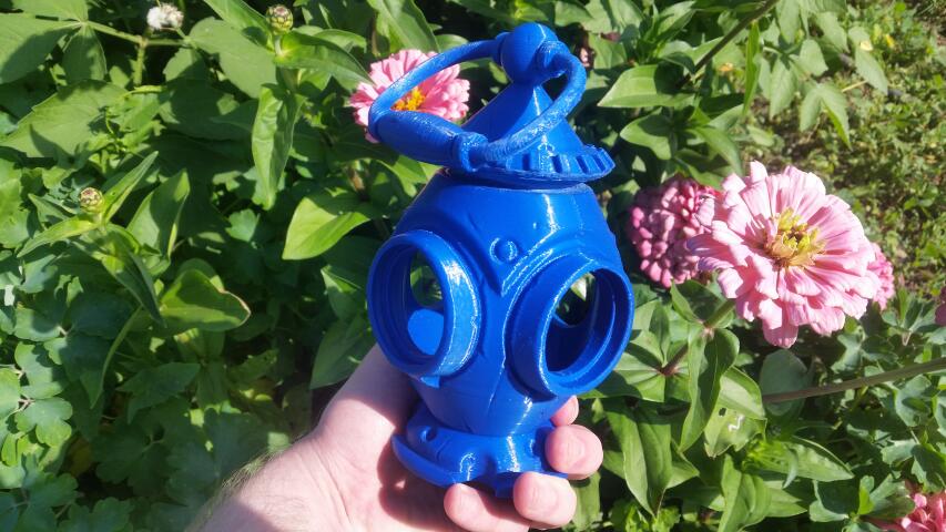 Продажа 3D-модели "Стимпанк лампа"