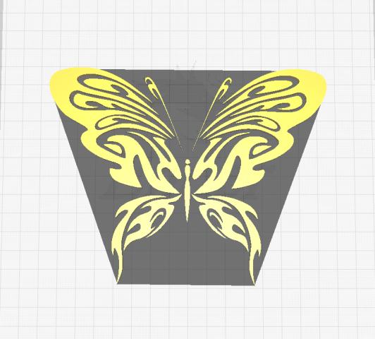панно бабочка