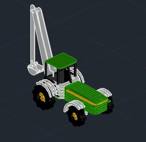 Трактор конструктор
