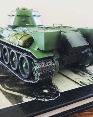 Наборные, функциональные траки на танк Т-34 масштаб 1:35
