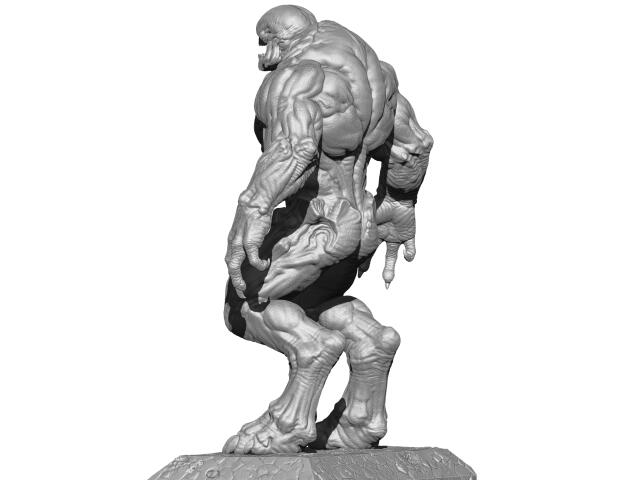 Рыцарь Ада из игры Дум. Hell Knight DOOM stl