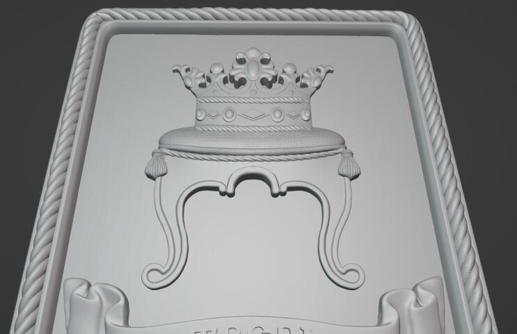 Герб Твери 3D модель