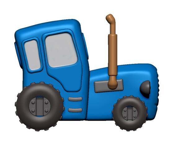 BLUE TRACTOR