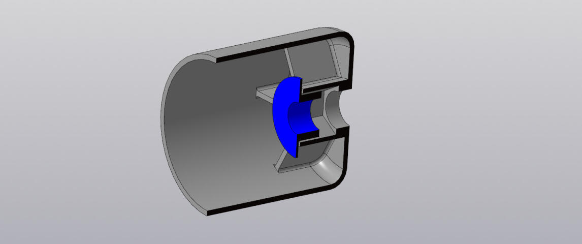 Продажа 3D-модели \"Винт механизма качания офисного кресла\"