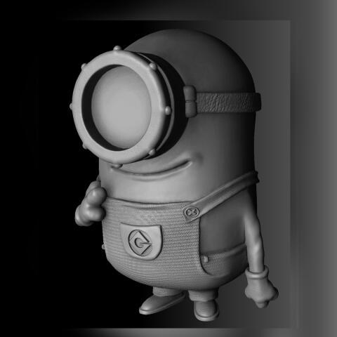 Миньон Карл. Для 3D печати. STL, ZTL, OBJ.